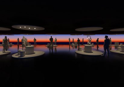 Occhio installation at Milan design week