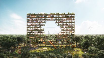MVRDV-designed installation proposed for Van Gogh Homeland