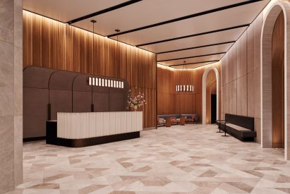 Brooklyn tower lobby interior