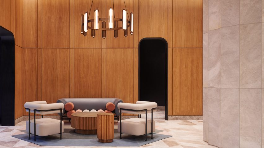 Brooklyn tower lobby