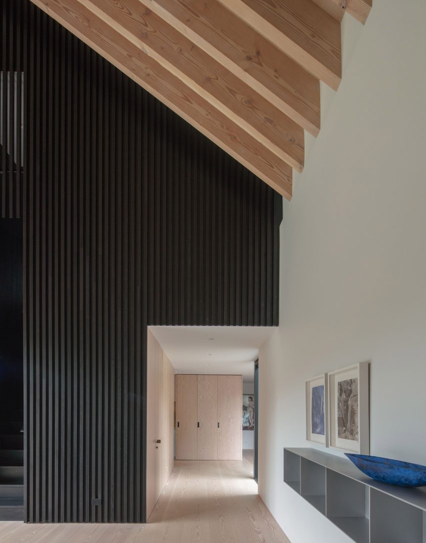 Interior of the New York farmhouse by Worrell Yeung