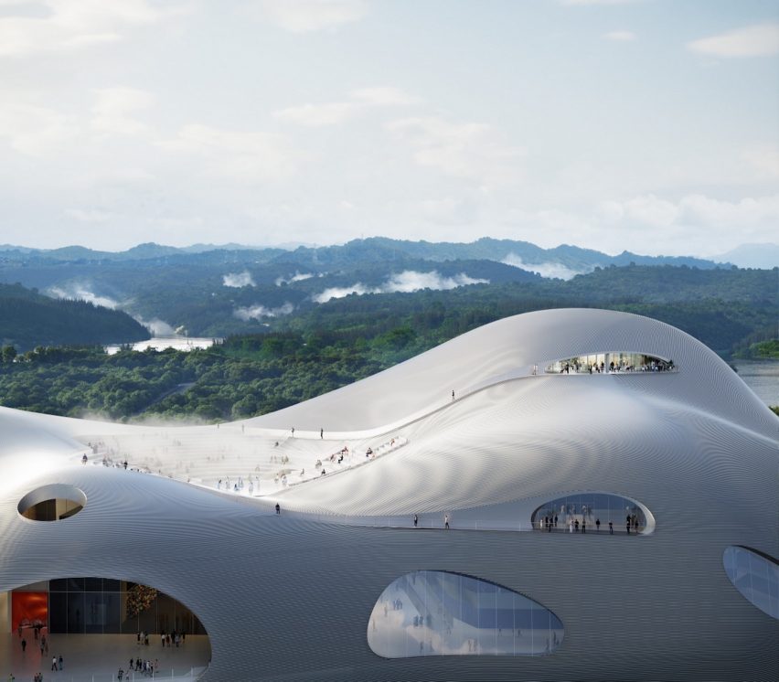 Yichang Grand Theatre by Open Architecture