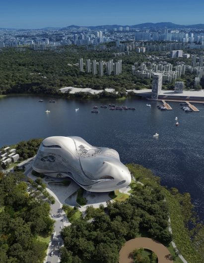 Yichang Grand Theatre by Open Architecture