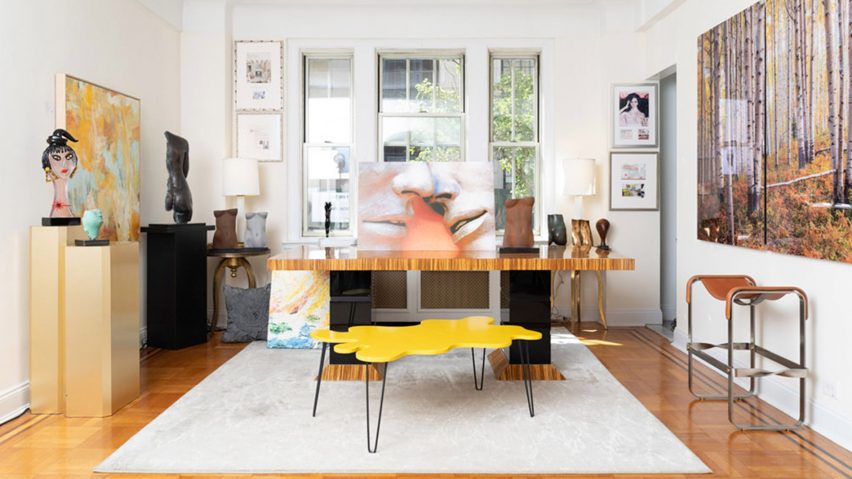 Photo of the Arlene Angard studio