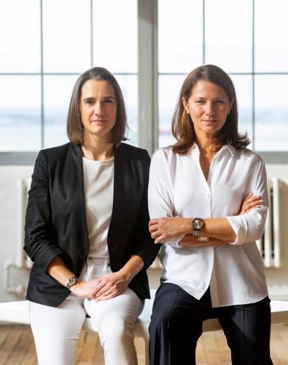 Claire Pijoulat and Odile Hainaut