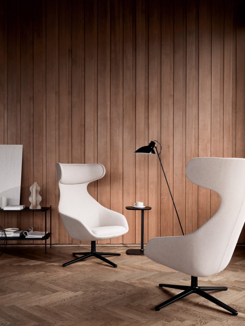 Photo of Famiglia chairs for Allermuir by Pearson Lloyd