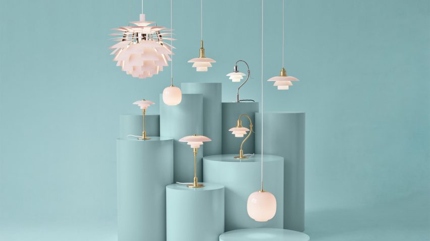 Photo of lighting by Louis Poulsen