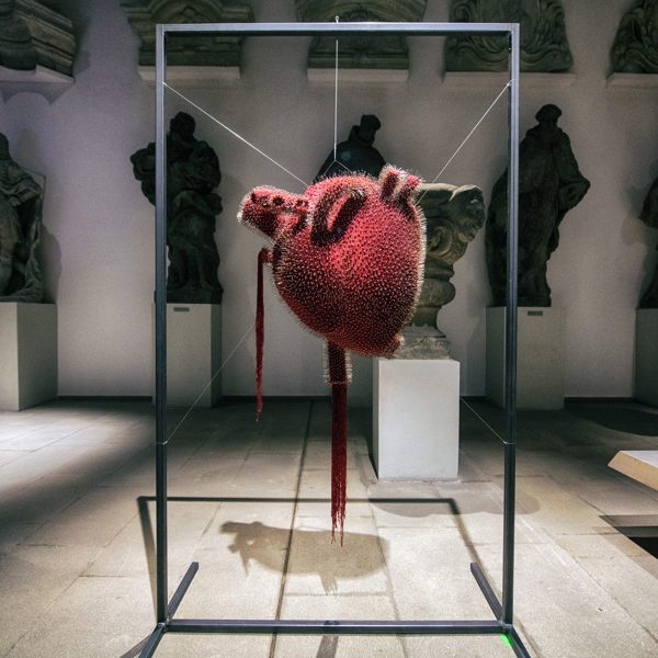 Photo of an installation at Prague Quadrennial of Performance Design and Space