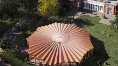 Lina Ghotmeh designs Serpentine Pavilion as a space for “people to get together”