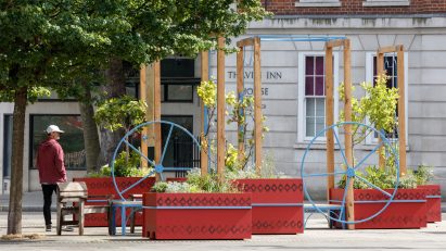 Photo of outdoor installation