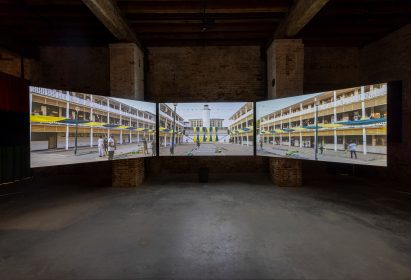 Tropical modernism film at Applied Arts Pavilion