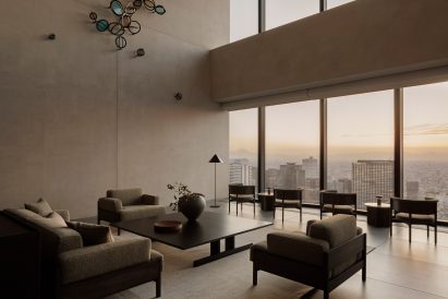 Lounge of the Bellustar Tokyo hotel