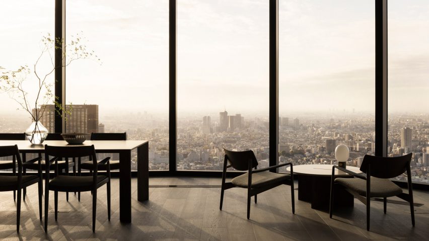 View from the Bellustar Tokyo hotel