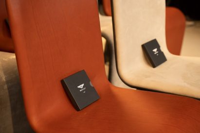Bentley Home box on a chair