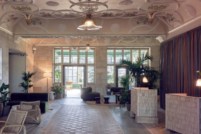 Entrance lobby of Birch Selsdon hotel