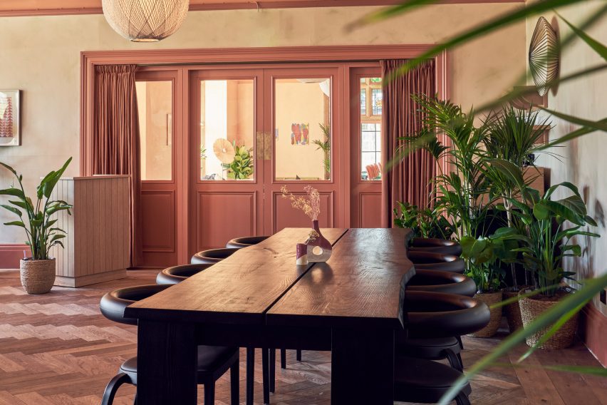 The Hive co-working space inside Birch Selsdon hotel