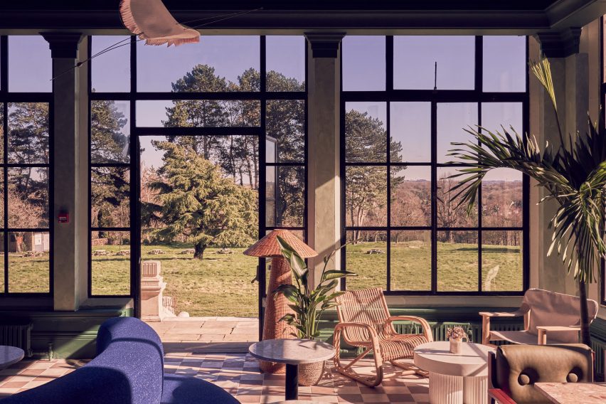 The Orangery inside Birch Selsdon hotel