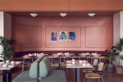 Vervain restaurant inside hotel by A-nrd and Sella Concept
