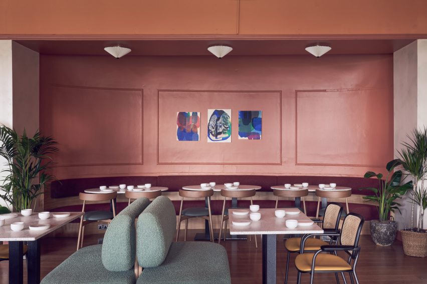 Vervain restaurant inside Birch Selsdon hotel