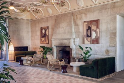 Entrance lobby hotel by A-nrd and Sella Concept
