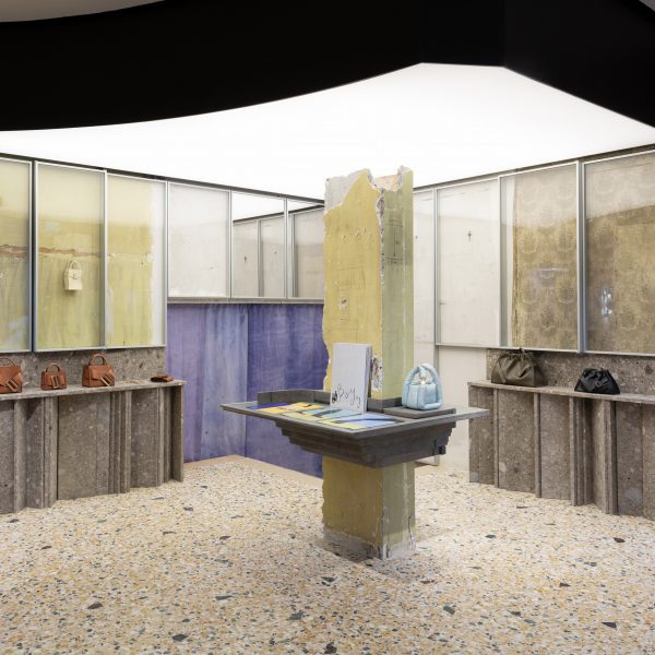 Interior of Boyy flagship store in Milan designed by FOS