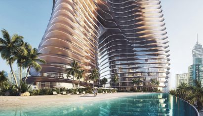 "Riviera-inspired beach" at Dubai skyscraper
