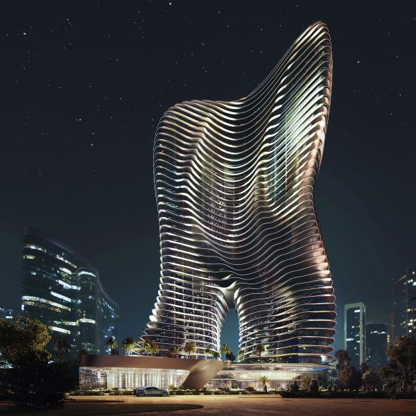 Bugatti skyscraper in Dubai