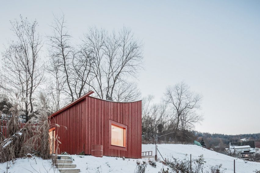 Cabin Above the Town by Byró Architekti