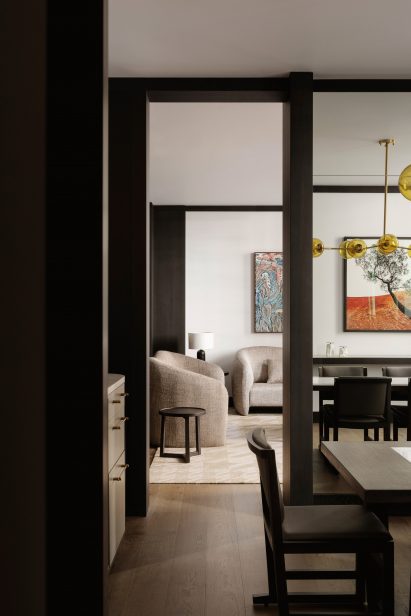 Guest room in hotel by Make and BAR Studio