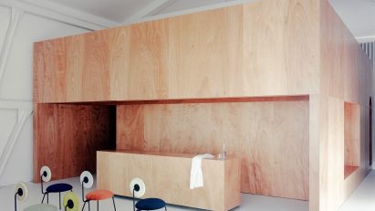 Cesarin show kitchen by Co.arch Studio
