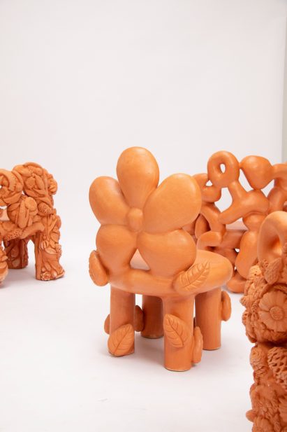 Flower Power chair by Chris Wolston for The Future Perfect at NYCxDesign