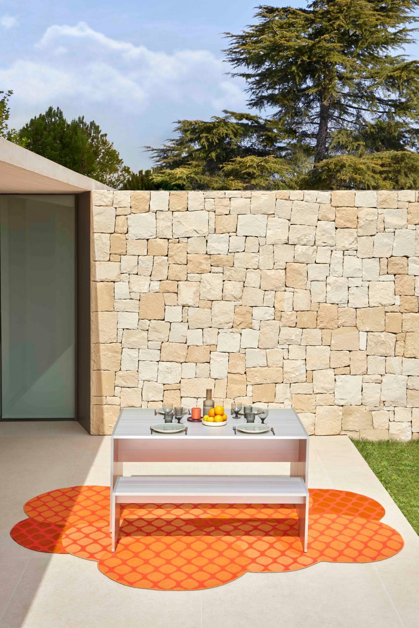 Citrus outdoor rugs by Jorge Garaje for Gan