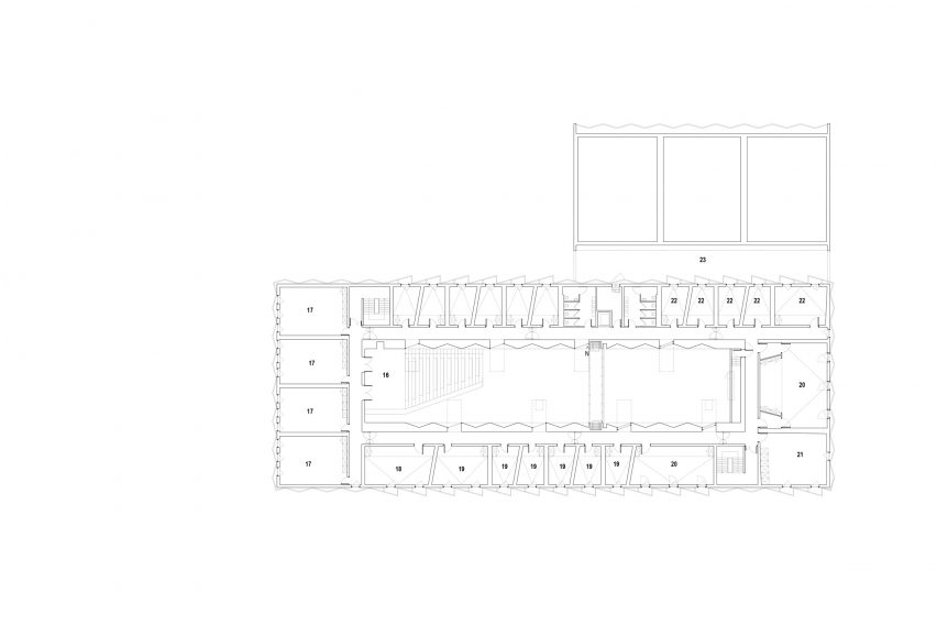 Plan of Conservatoire of Music and Dance