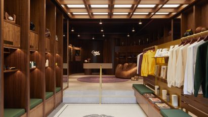 Ringo Studio positions sex toys in athletic-themed room at Contact Sports