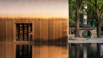 Exterior of Copper Blockhouse by Wutopia Lab