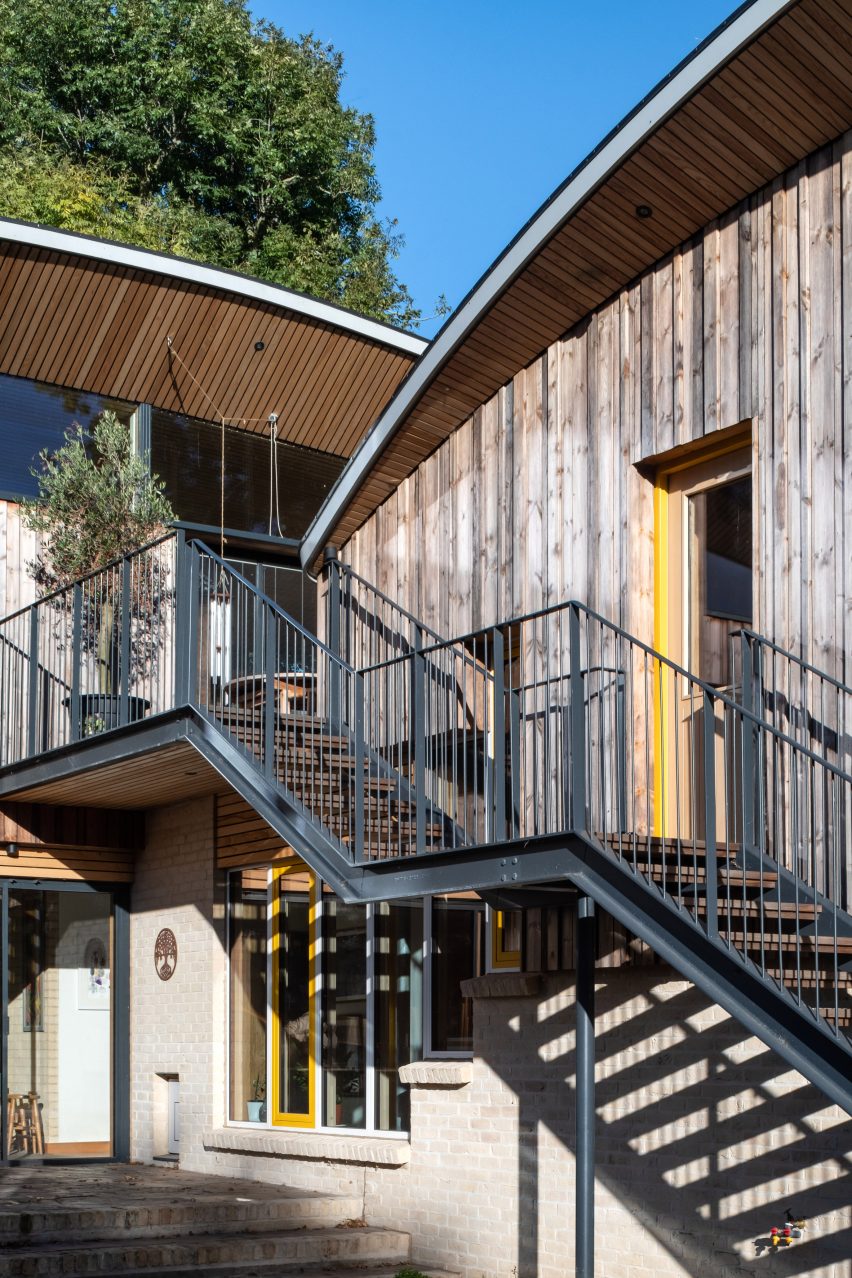 Exterior of Creek Cabin by MAP Architecture and Jon Broome Architects
