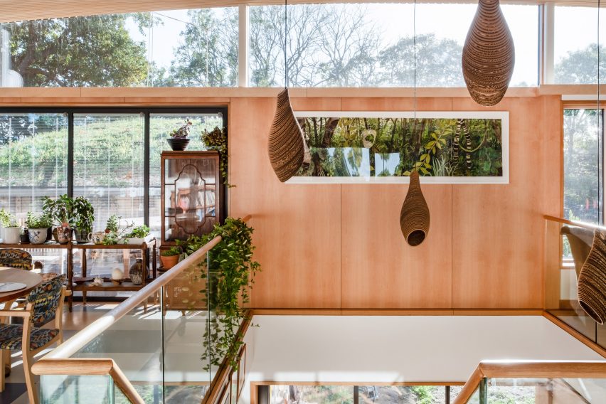 Interior of Creek Cabin by MAP Architecture and Jon Broome Architects
