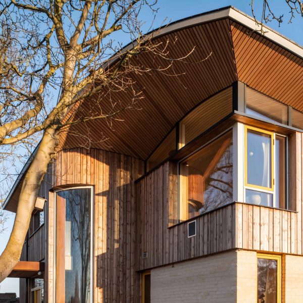 Exterior of Creek Cabin by MAP Architecture and Jon Broome Architects