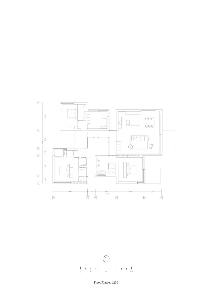 Ground floor plan of House 016 by Arquitecturia