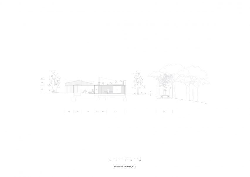 Elevation of House 016 by Arquitecturia