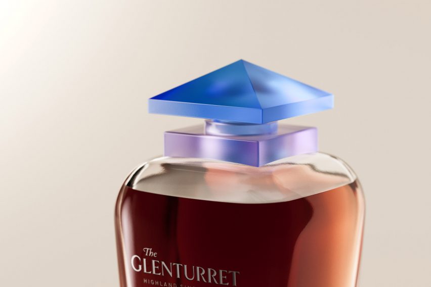Detail on Eight Decades decanter
