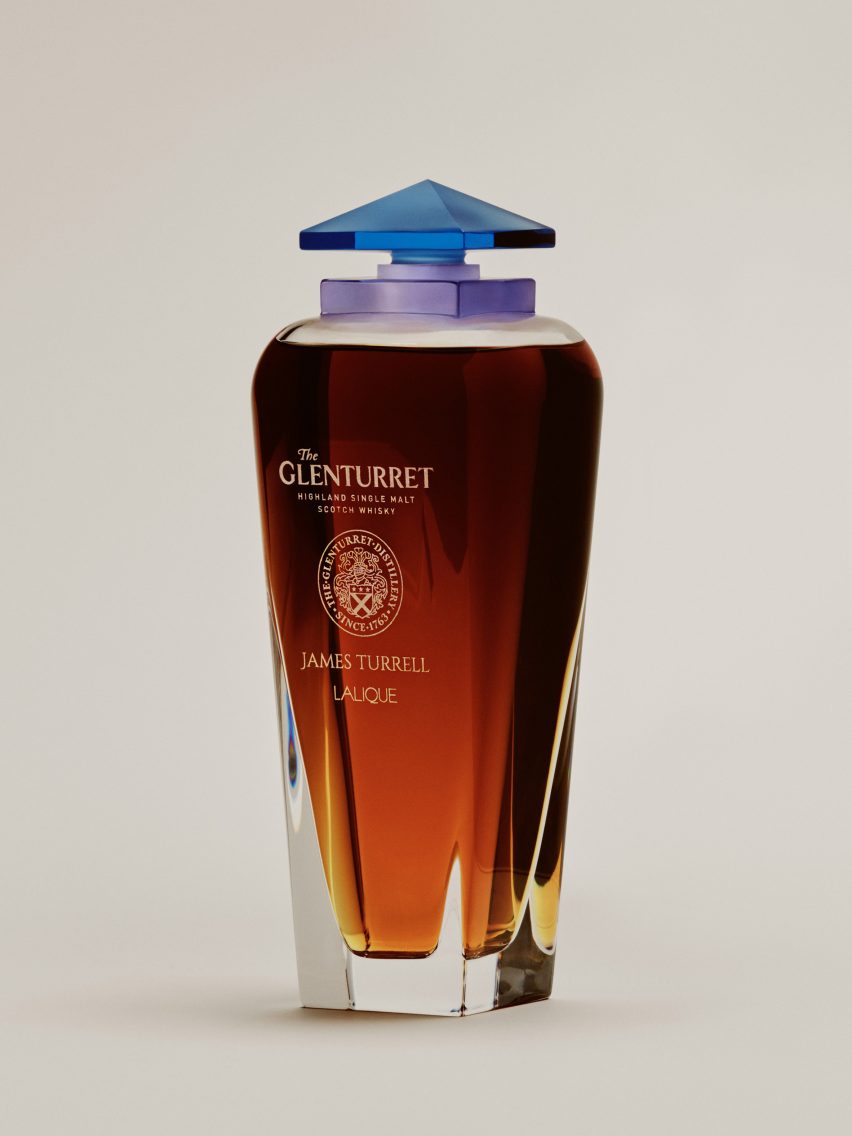 Whisky bottle by James Turrell