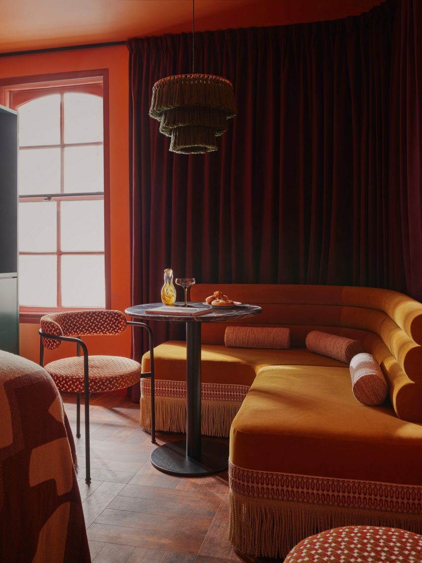 Ember Locke hotel in Kensington by Atelier Ochre and House of Dré