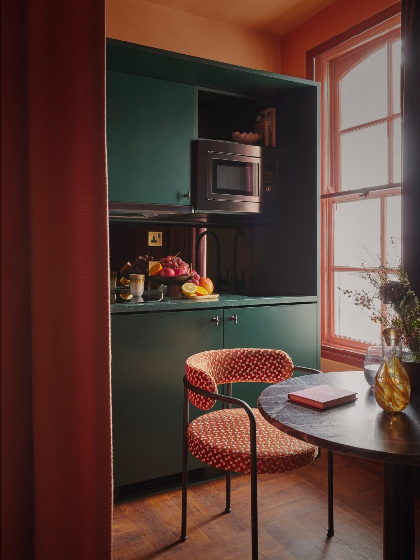 Ember Locke hotel in Kensington by Atelier Ochre and House of Dré