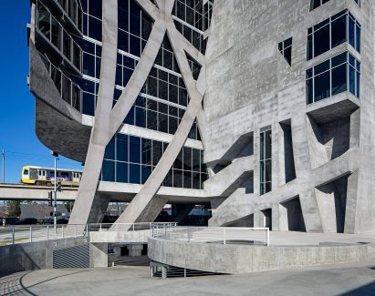 View from ground level