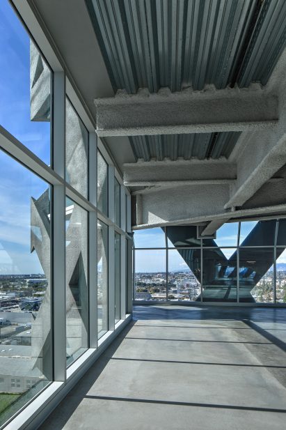 View of LA from the inside