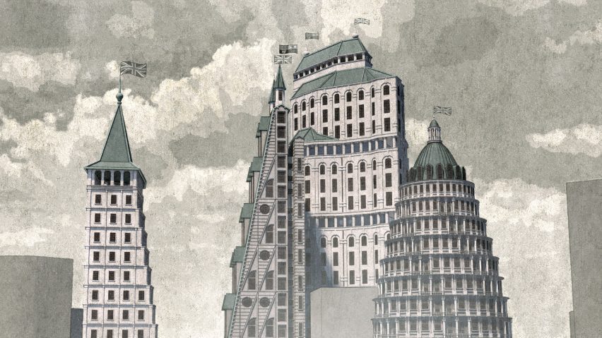 City of London skyline reimagined by Featherbottom & Partners