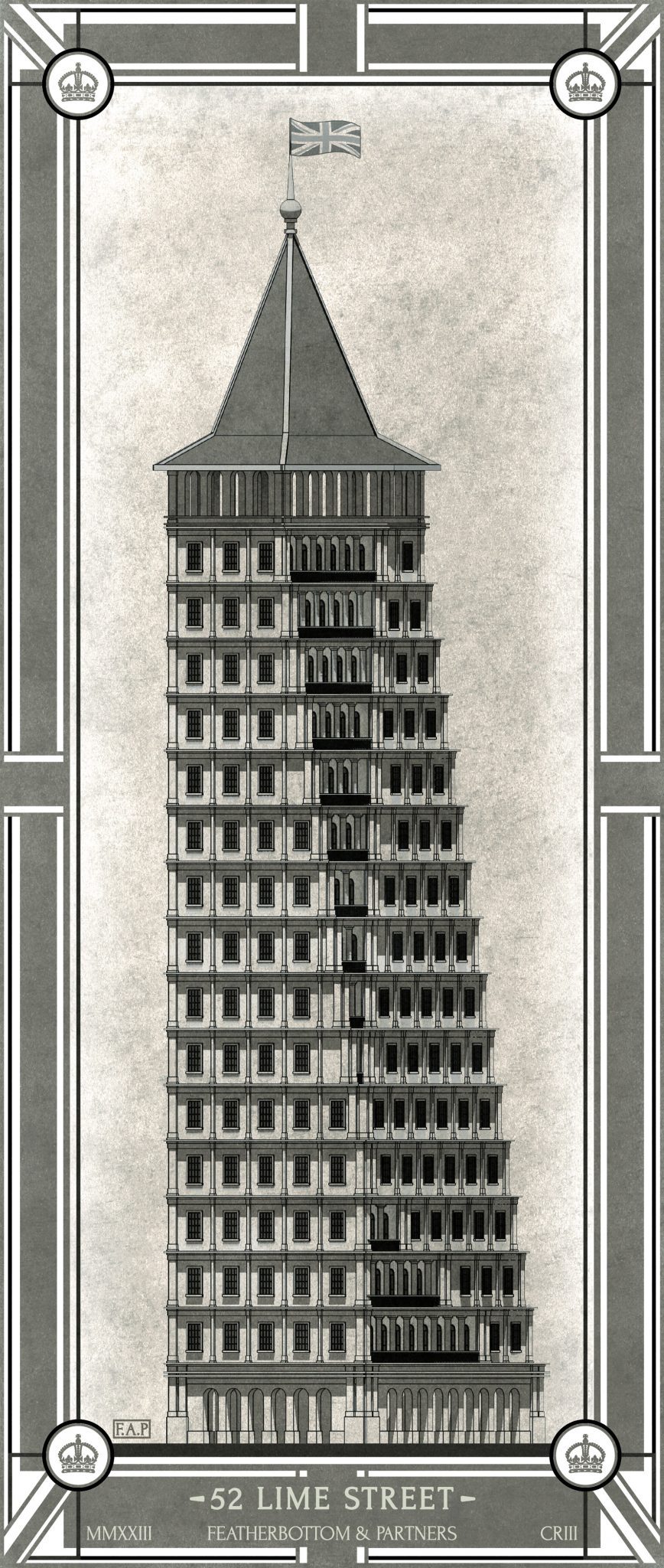 52 Lime Street redesigned by Featherbottom & Partners
