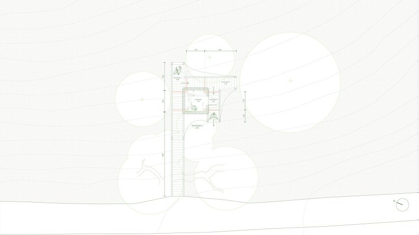 Plan of Flora by IAAC