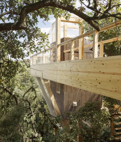 Photo of the timber research studio